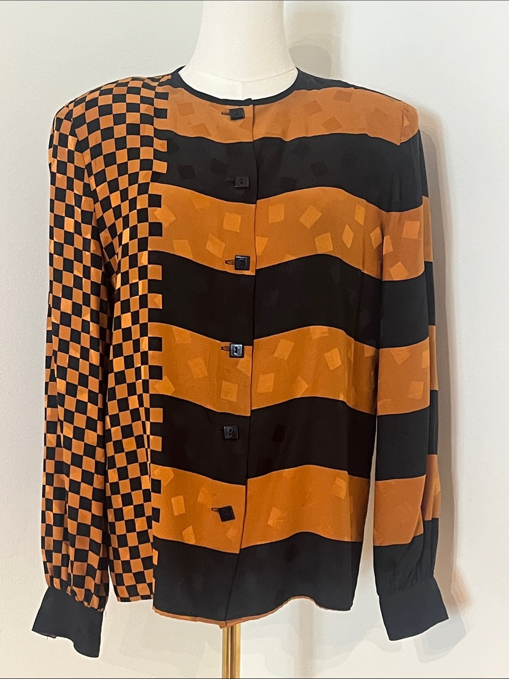 Milli Vintage 1980 Silk Blouse